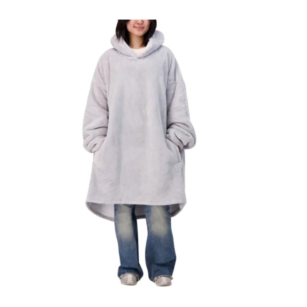 The Wayy Big Hoodie Unisex Gray - Picture 2 of 4